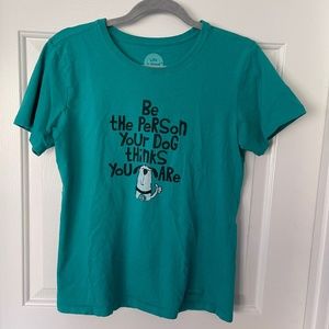 Life is Good Crusher Tee Shirt Size S